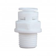 MEISHUO 1044 White Plastic Quick Connect Water Fitting